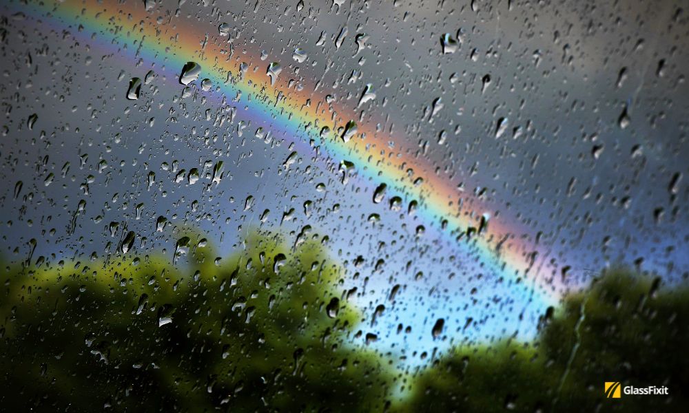 What is a rain sensor windshield