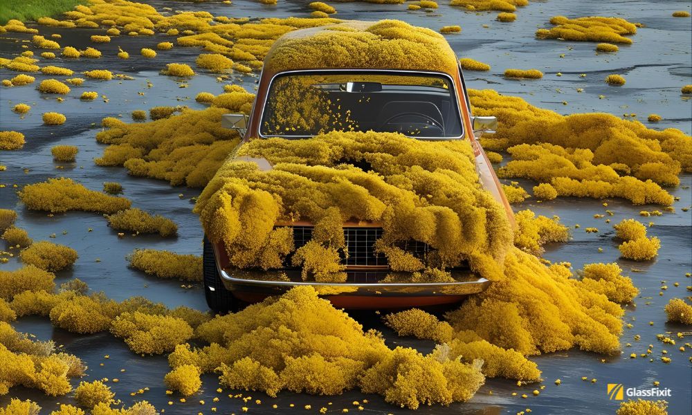 How to keep pollen from sticking to your car