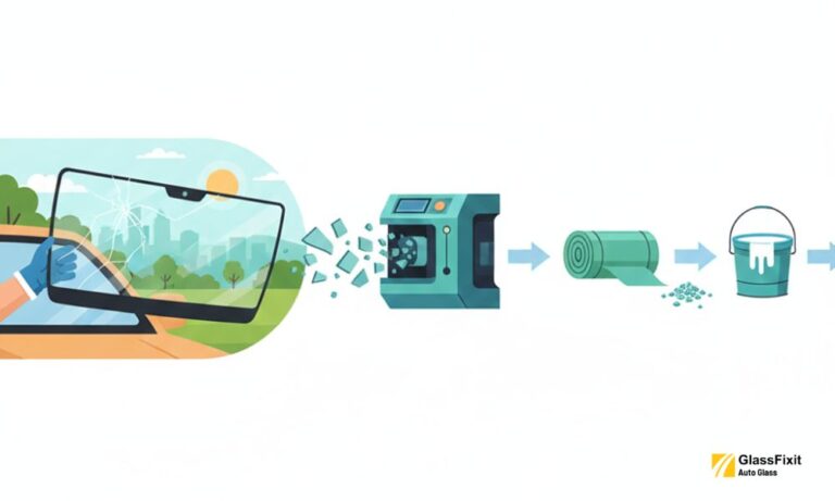 Sustainability in Auto Glass: What Happens to Your Old Windshield?